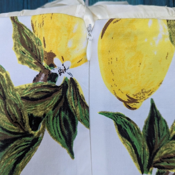 1950s Style Grace Karin Tea Length Lemon Dress - Picture 4 of 5